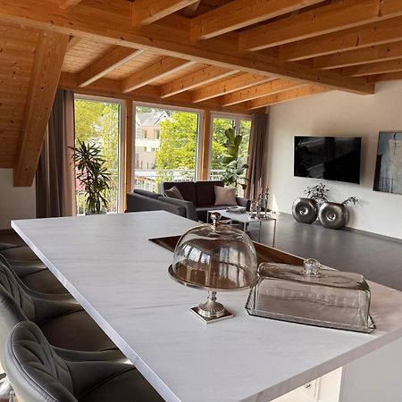 Moderne Ferienunterkunft/Wohnung Burgthann Dış mekan fotoğraf