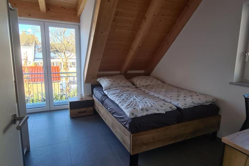 Moderne Ferienunterkunft/Wohnung Burgthann Dış mekan fotoğraf