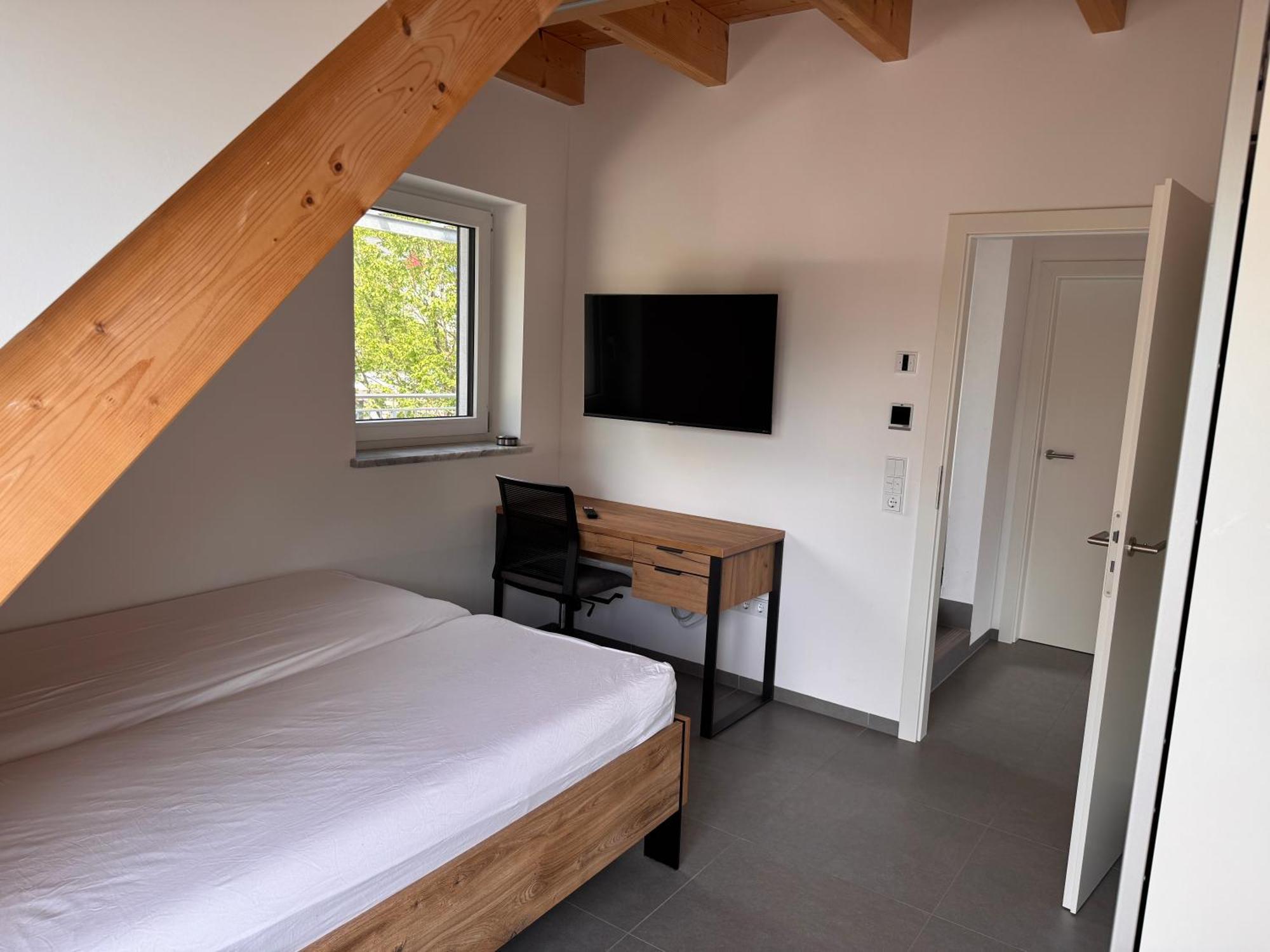 Moderne Ferienunterkunft/Wohnung Burgthann Dış mekan fotoğraf